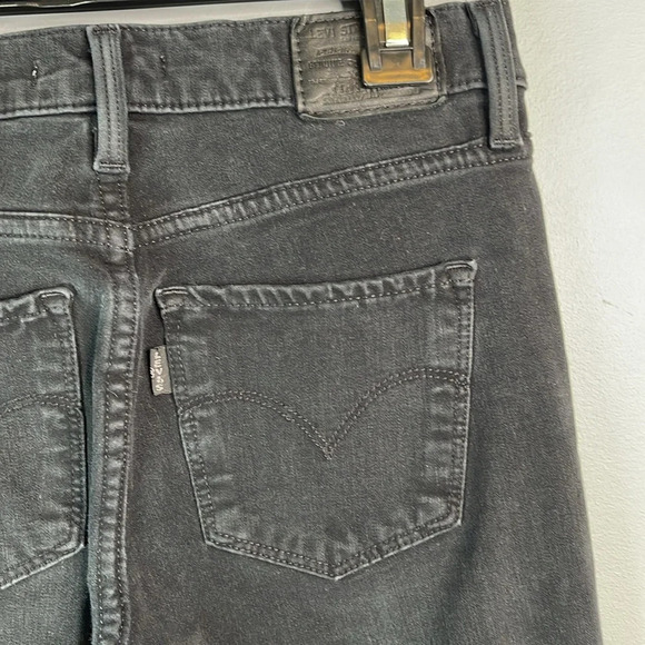 LEVIS Premium 311 Shaping Skinny Jeans Black Denim Black Tab Baddie Size 25 - Picture 6 of 13